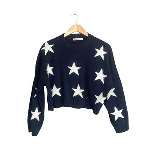 Moon & Madison Navy Blue Knit Sweater